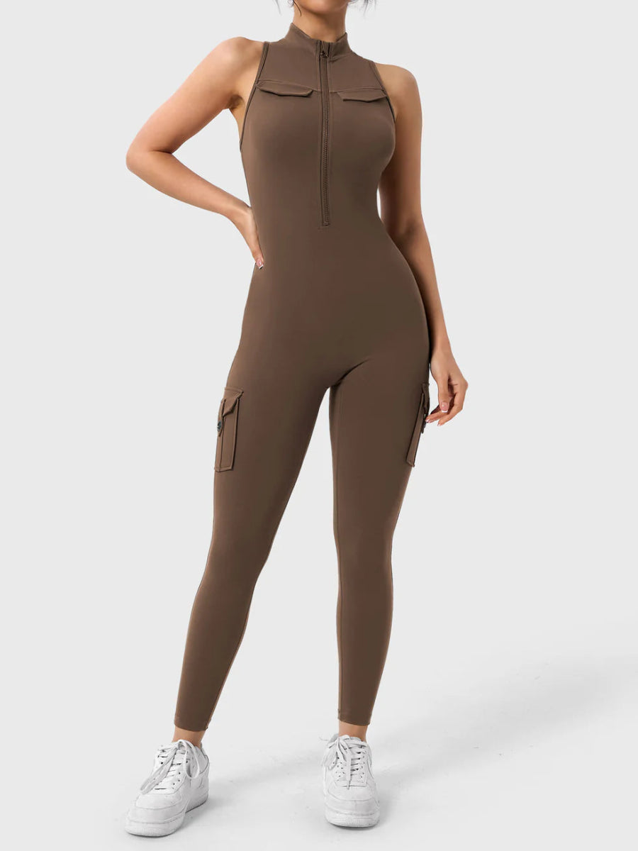 NÁRIA™ Softline Cargo Jumpsuit - LEVEFIT