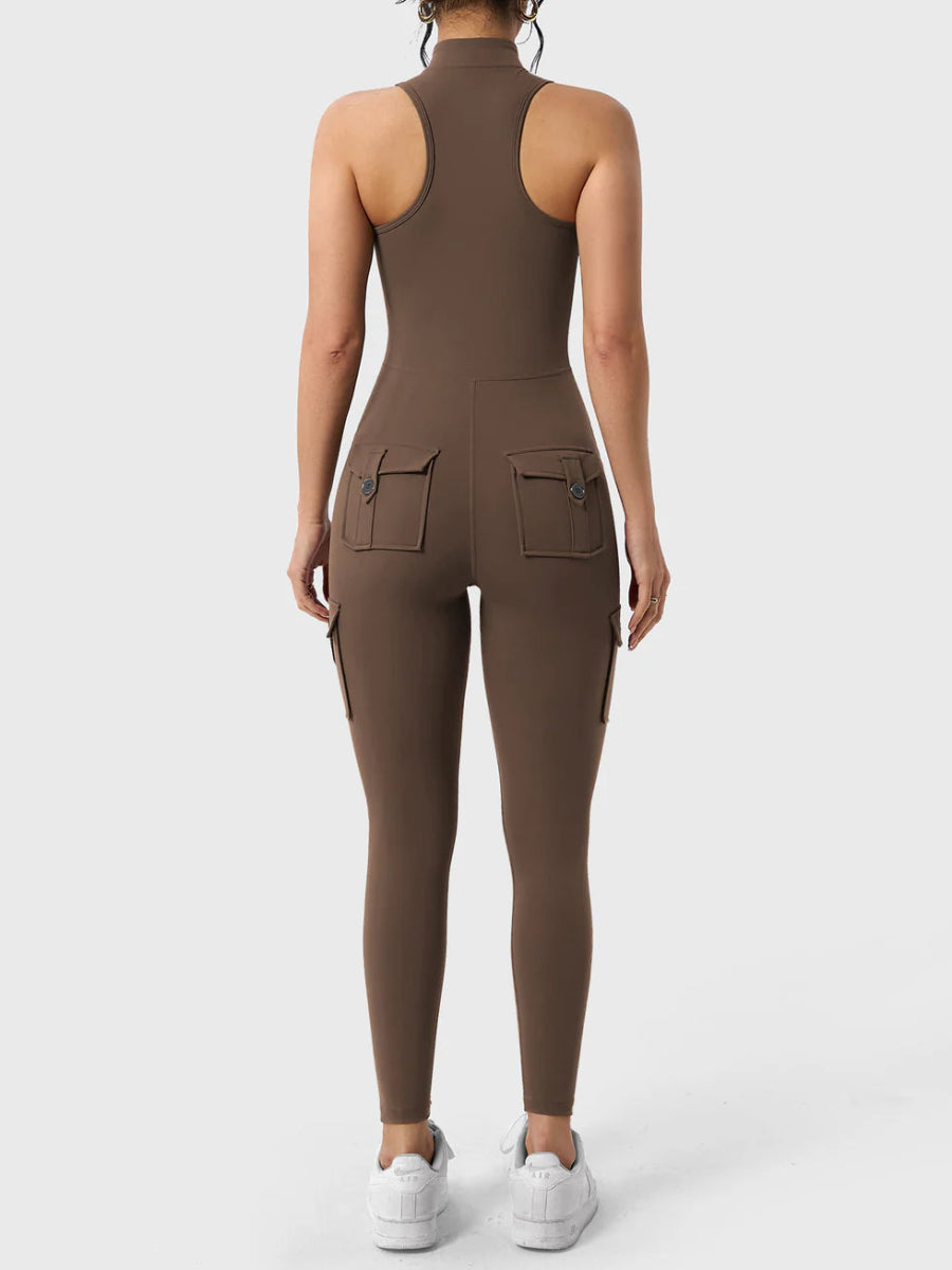 NÁRIA™ Softline Cargo Jumpsuit - LEVEFIT