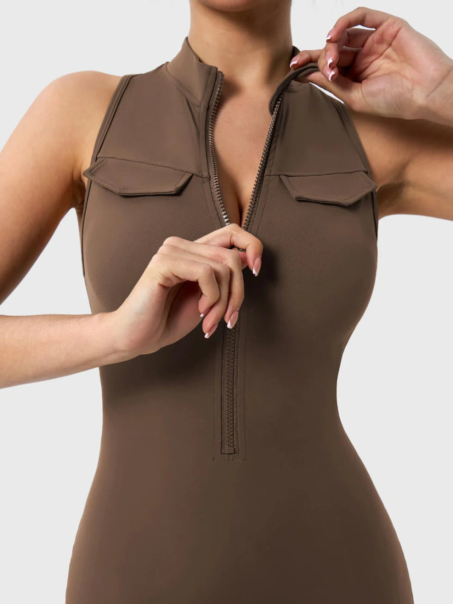 NÁRIA™ Softline Cargo Jumpsuit - LEVEFIT