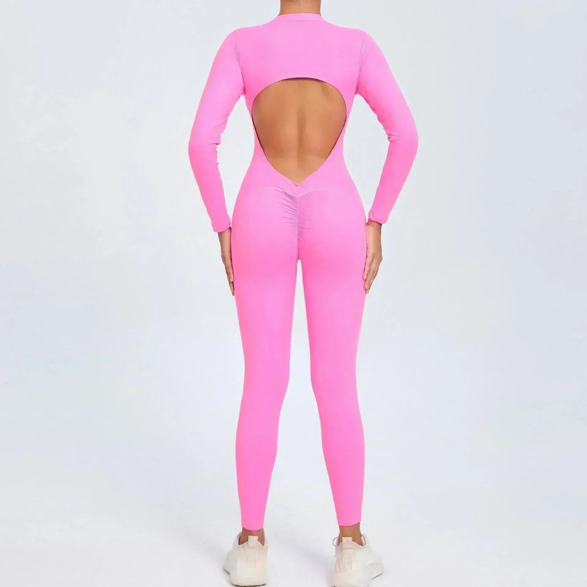 Seamless Zip Jumpsuit - LEVEFIT