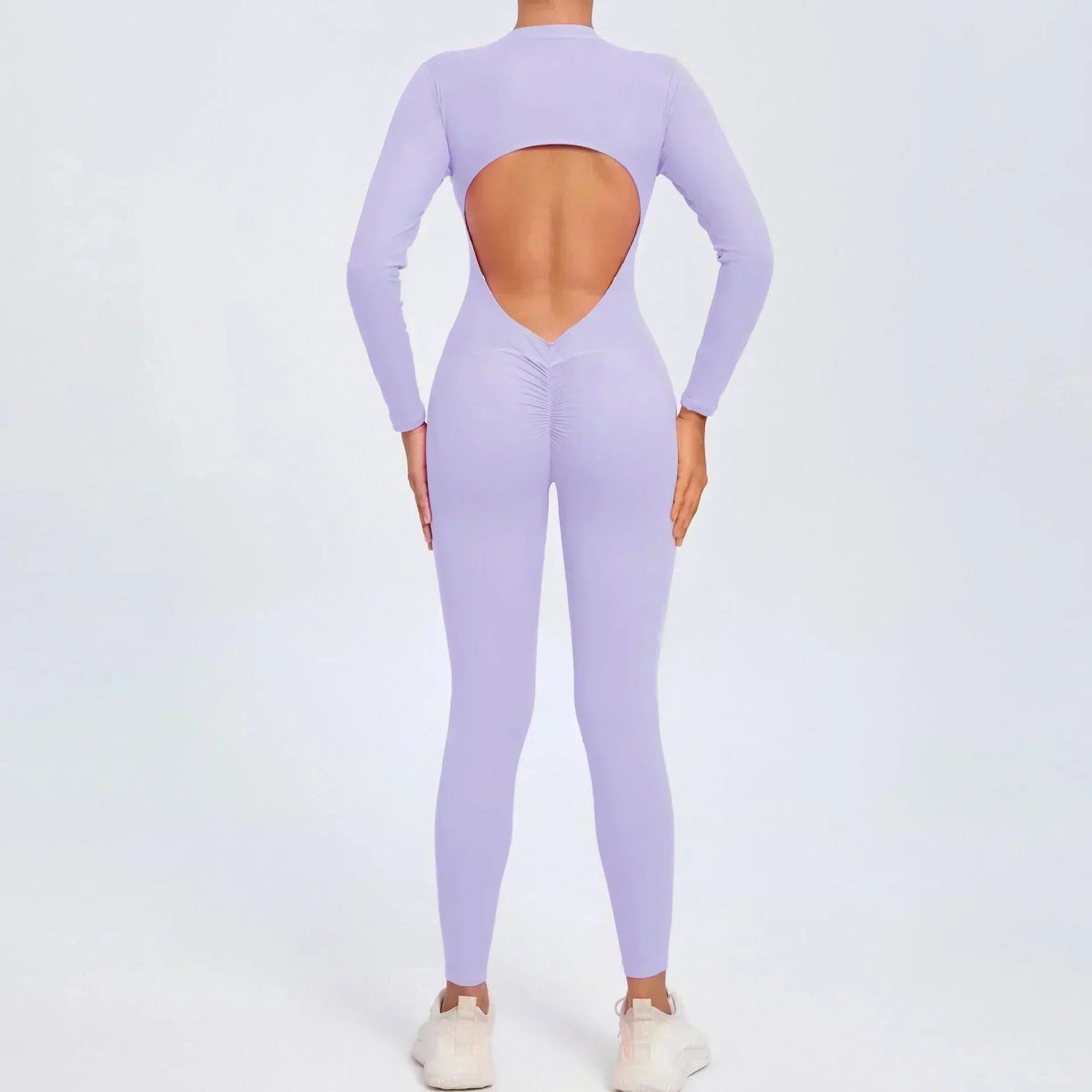 Seamless Zip Jumpsuit - LEVEFIT