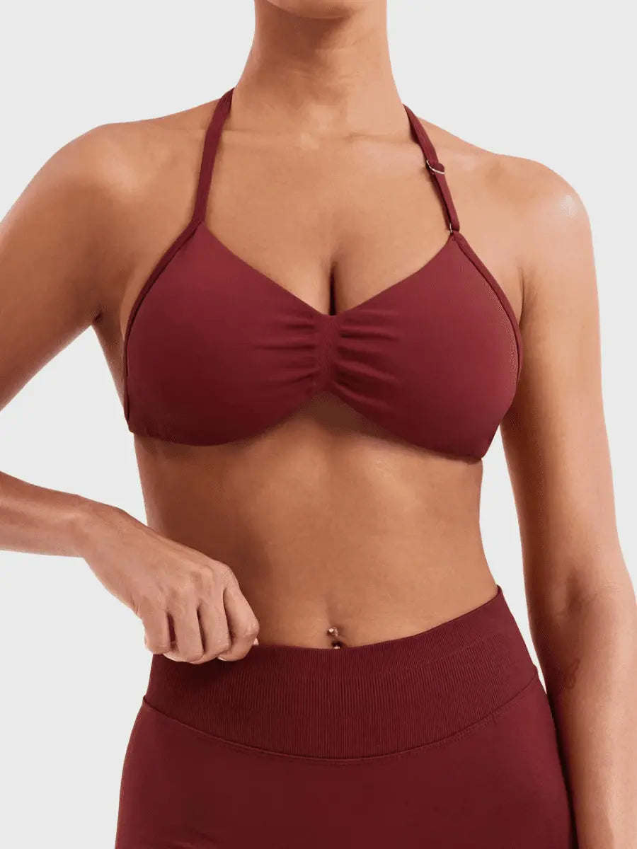 VELORA™ Soft Halter Bra - LEVEFIT