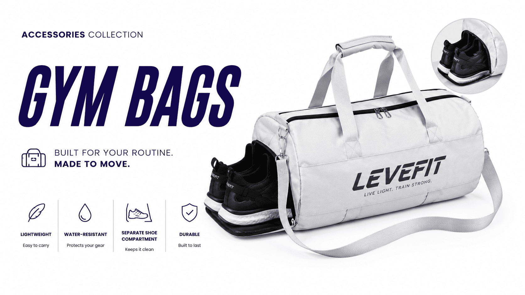 Gym Bags - LEVEFIT