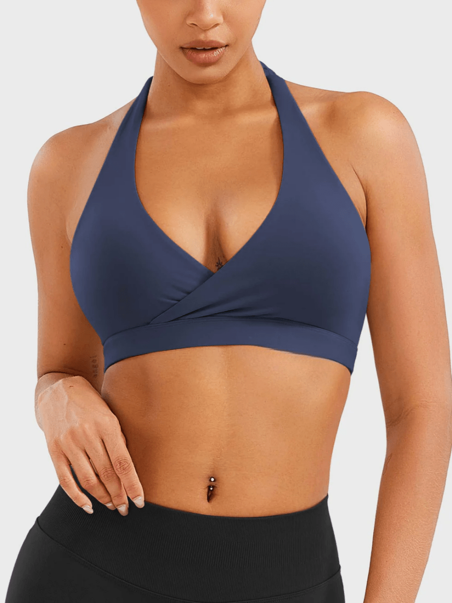 AMÍLIE™ SoftLift Halter Sports Bra - LEVEFIT