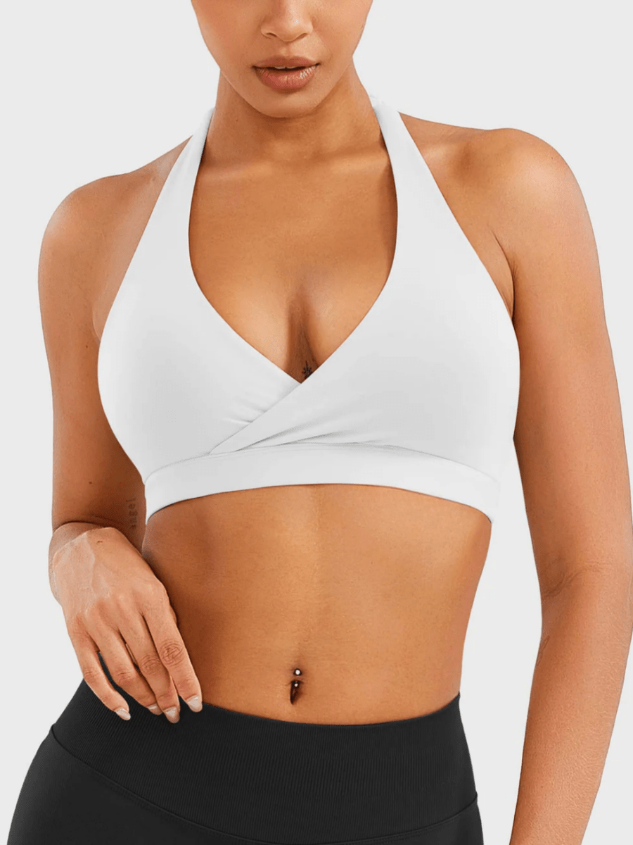 AMÍLIE™ SoftLift Halter Sports Bra - LEVEFIT