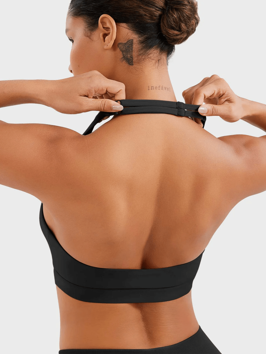 AMÍLIE™ SoftLift Halter Sports Bra - LEVEFIT
