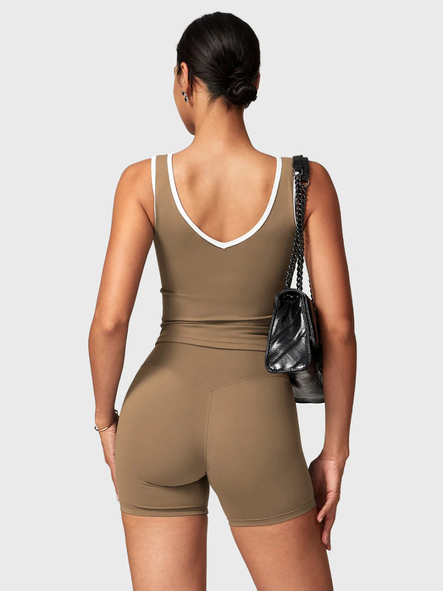 AUREVA™ Motion Shorts Set – Zandbruin - LEVEFIT