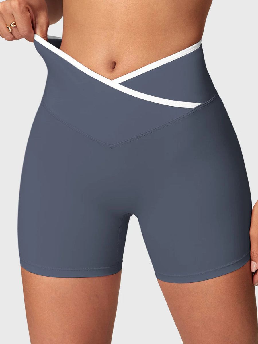 AUREVA™ Motion Shorts Set – Schieferblau - LEVEFIT