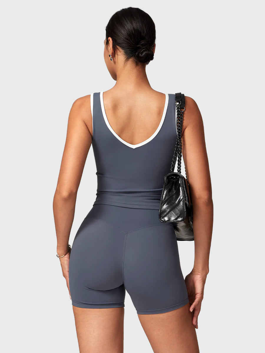 AUREVA™ Motion Shorts Set – Schieferblau - LEVEFIT