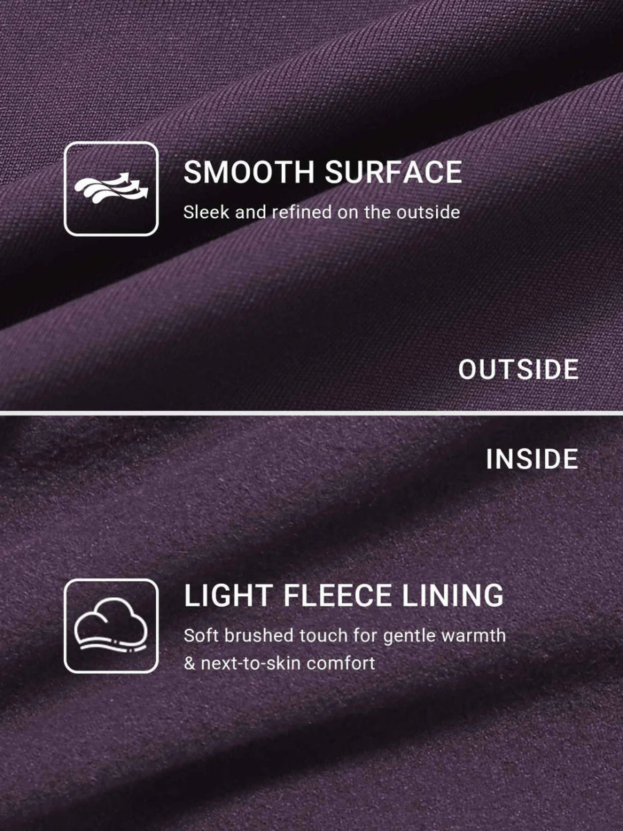 Ease® Straight Leg Leggings – Aubergine (30.5") - LEVEFIT