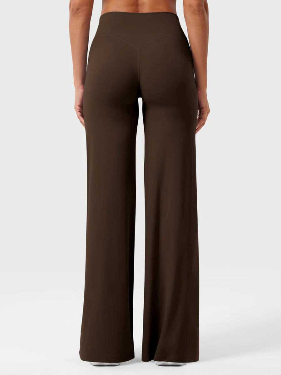 Ease® Straight Leg Leggings – Coffee - LEVEFIT