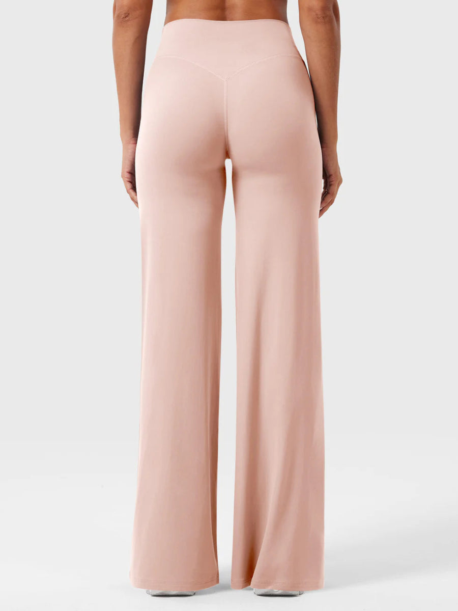 Ease® Straight Leg Leggings – Pink - LEVEFIT