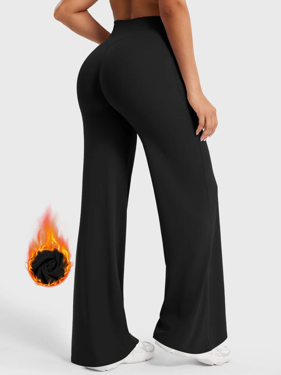 Ease® Straight Leg Leggings – Schwarz - LEVEFIT