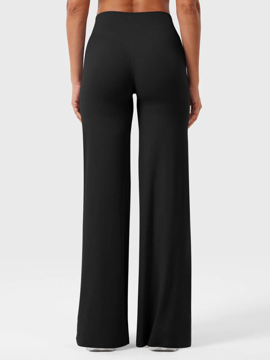 Ease® Straight Leg Leggings – Schwarz - LEVEFIT