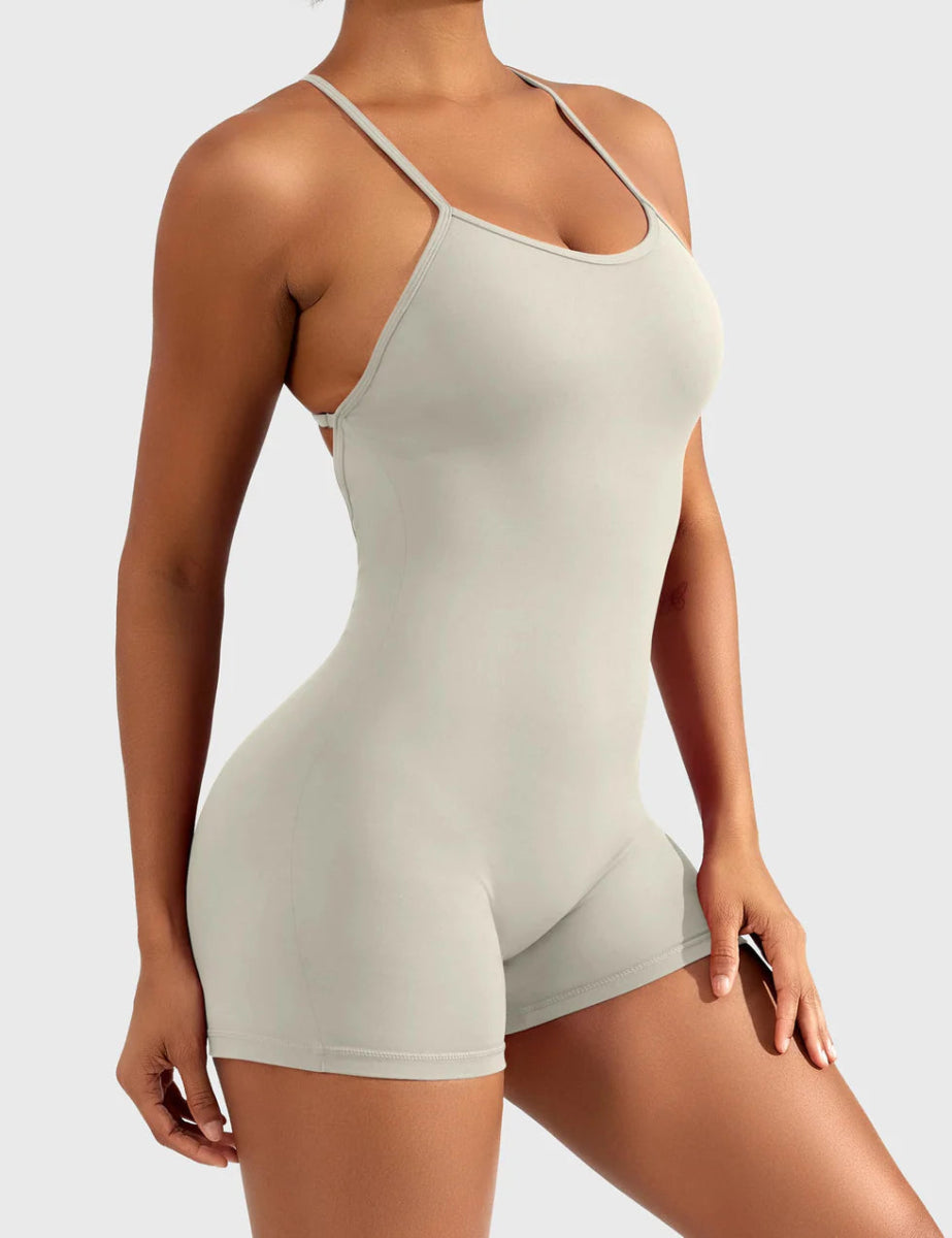 ÉLARA™ Softline V - Cut Romper - LEVEFIT