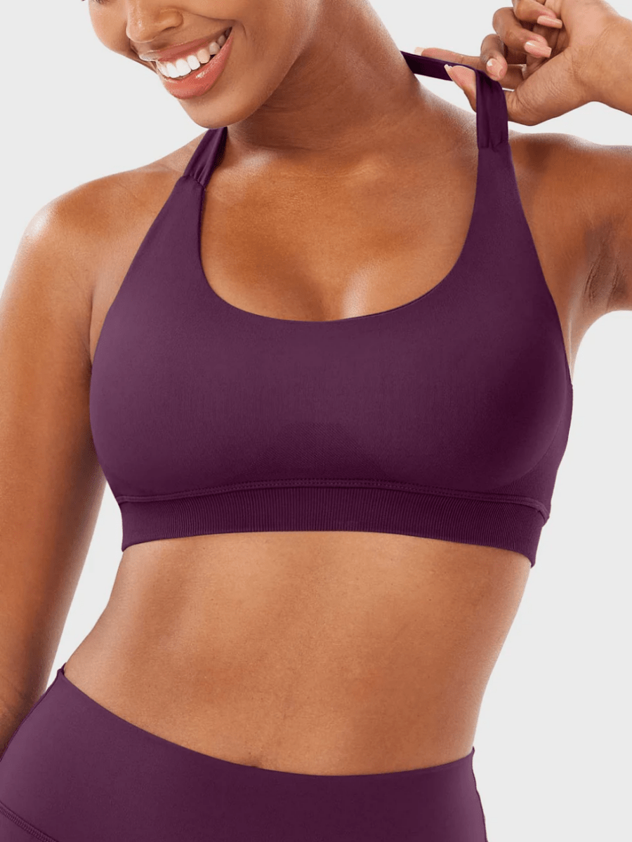 ELEIA™ Halter Sculpt Sports Bra - LEVEFIT