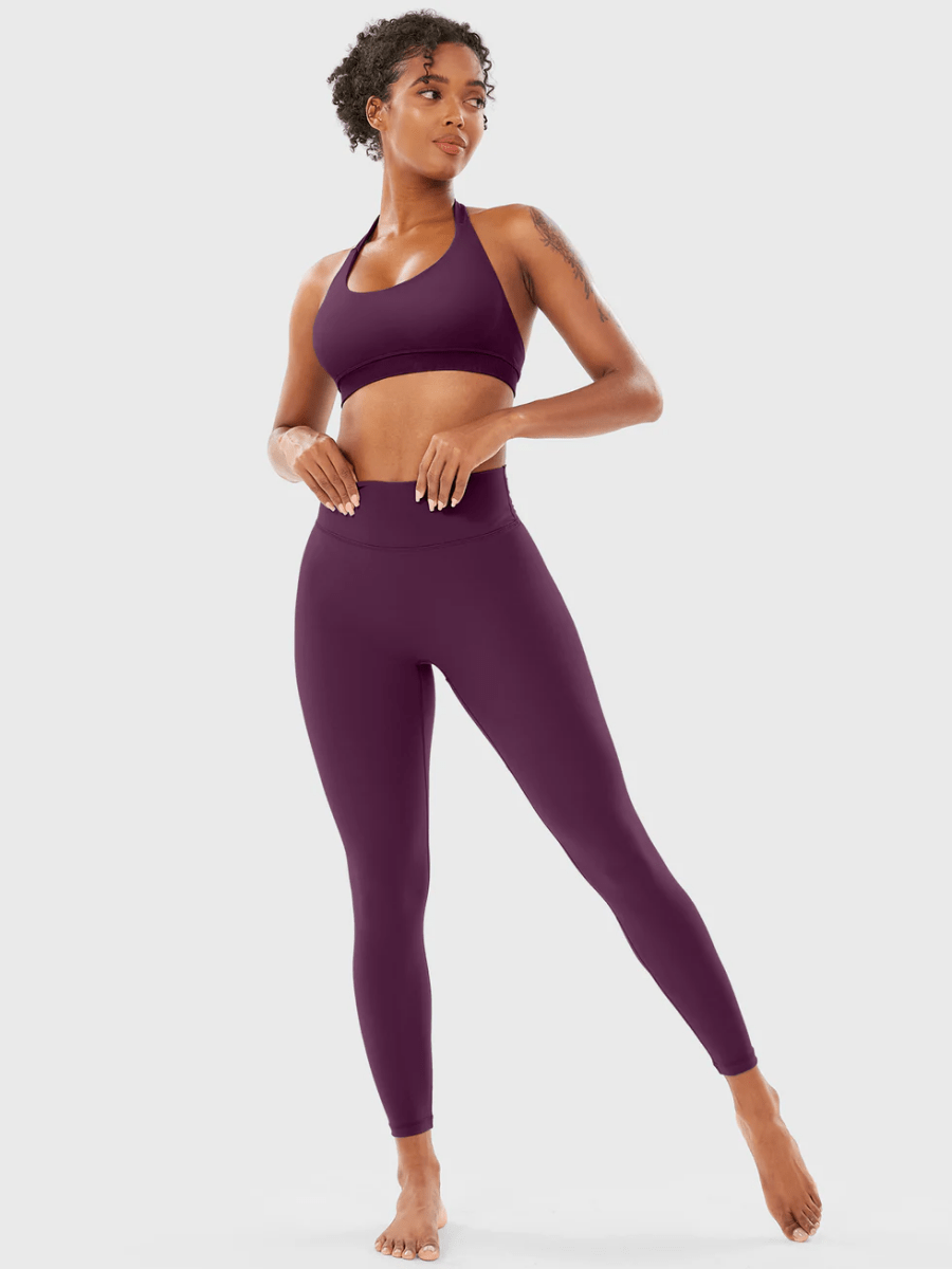 ELEIA™ Halter Sculpt Sports Bra - LEVEFIT