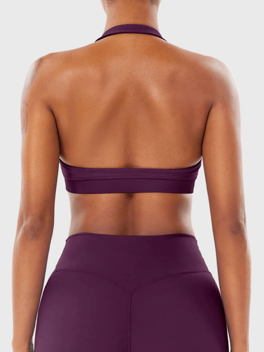 ELEIA™ Halter Sculpt Sports Bra - LEVEFIT