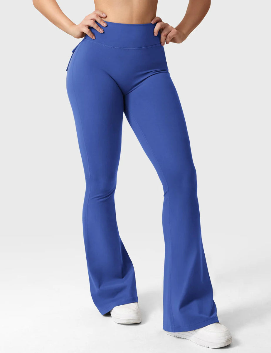 Flow® Flare Leggings – Saphir - LEVEFIT