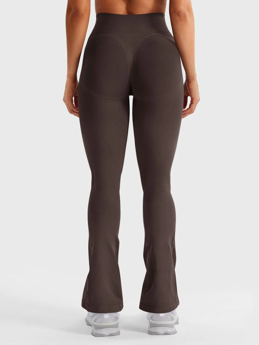 Flow® Mini Flare Leggings – Espresso (28") - LEVEFIT