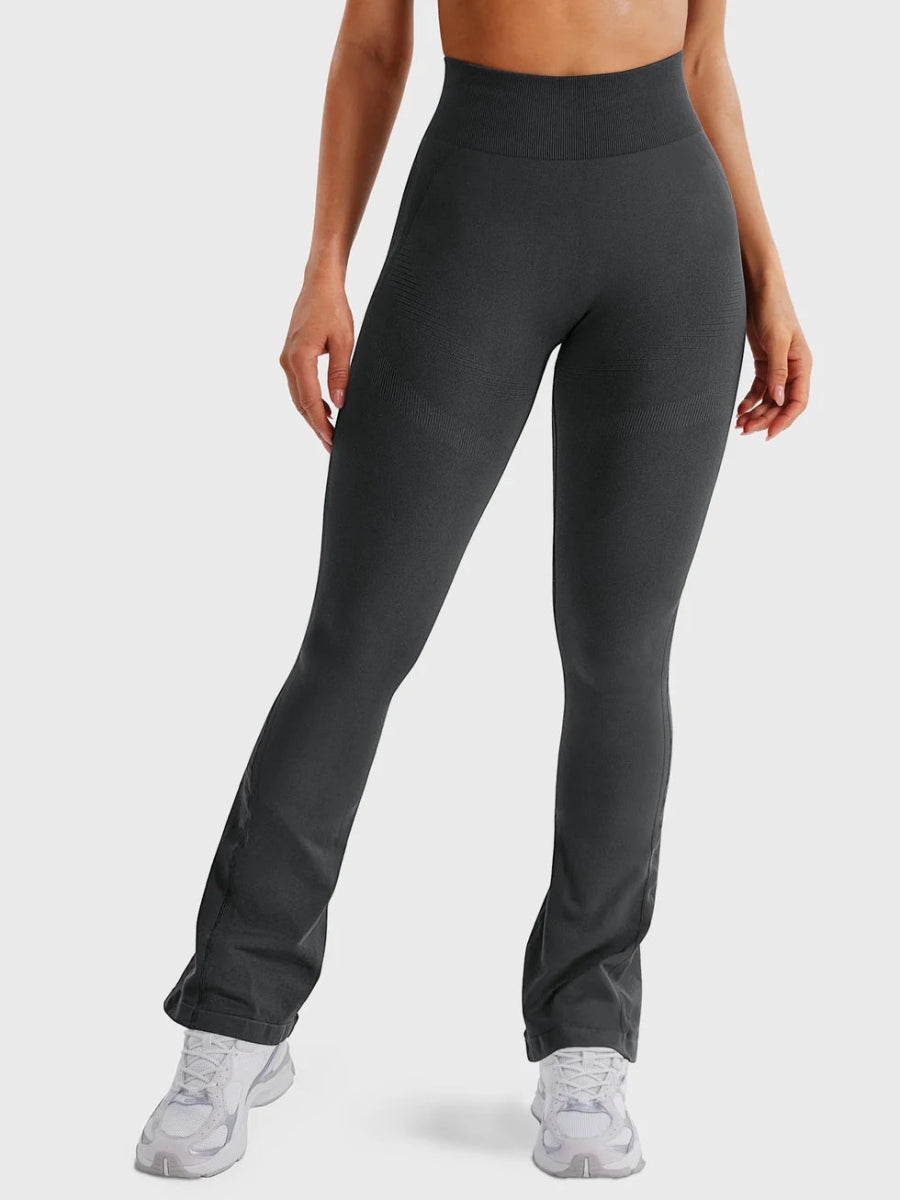 Flow® Mini Flare Leggings – Graphit (28") - LEVEFIT