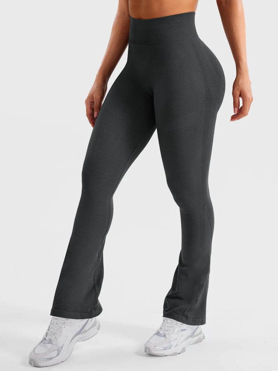 Flow® Mini Flare Leggings – Graphit (28") - LEVEFIT