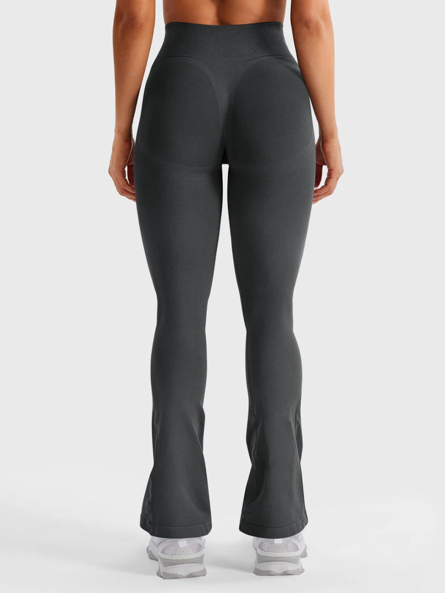Flow® Mini Flare Leggings – Graphit (28") - LEVEFIT