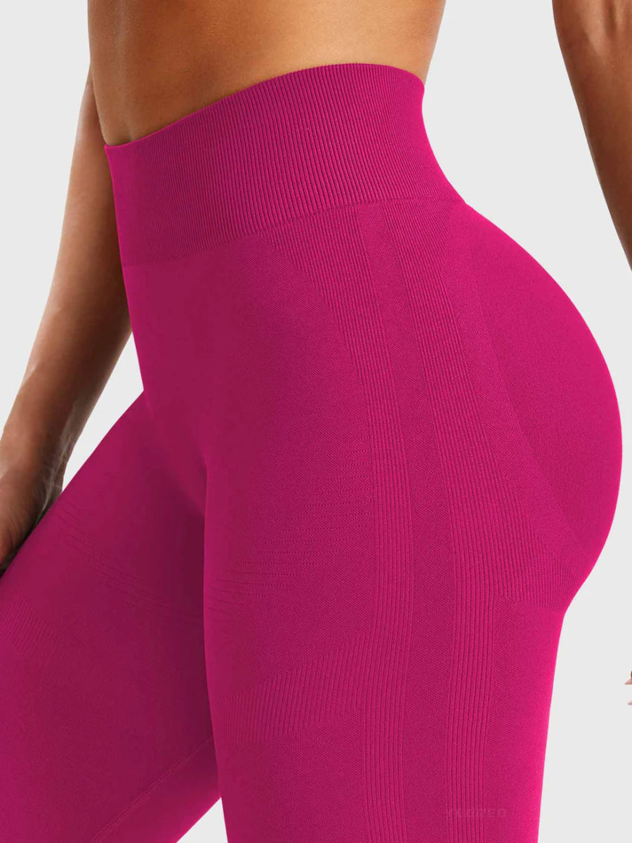 Flow® Mini Flare Leggings – Himbeerrosa (29.5") - LEVEFIT