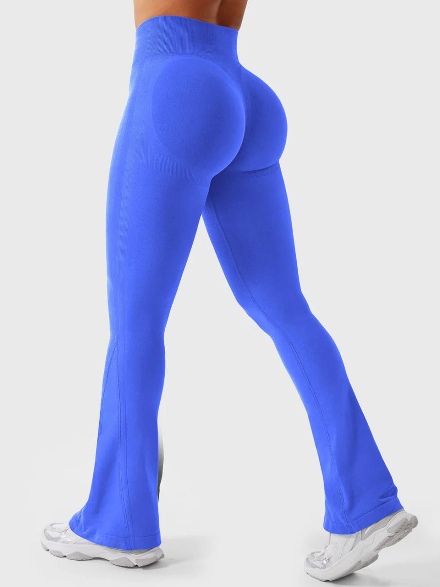 Flow® Mini Flare Leggings – Kobaltblau (29.5") - LEVEFIT