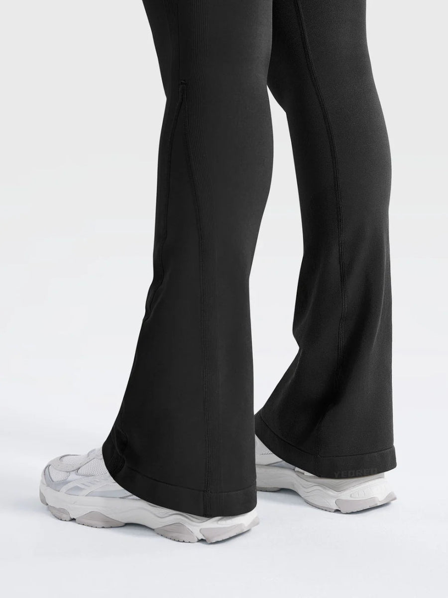 Flow® Mini Flare Leggings – Schwarz (29.5") - LEVEFIT