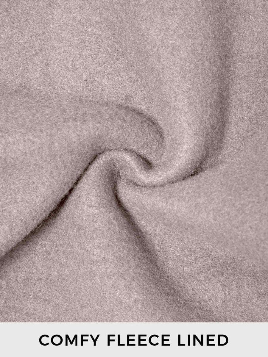 LeveFit™ AURA Oversized Fleece Sweatshirt – Coffee Beige - LEVEFIT