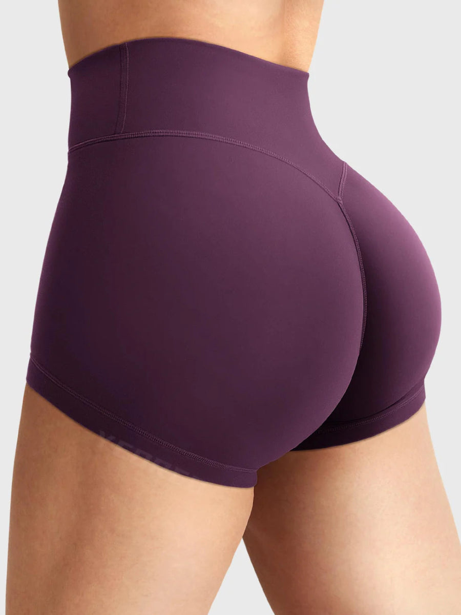 LeveFit™ AUREA Shorts 2.5" - Aubergine - LEVEFIT