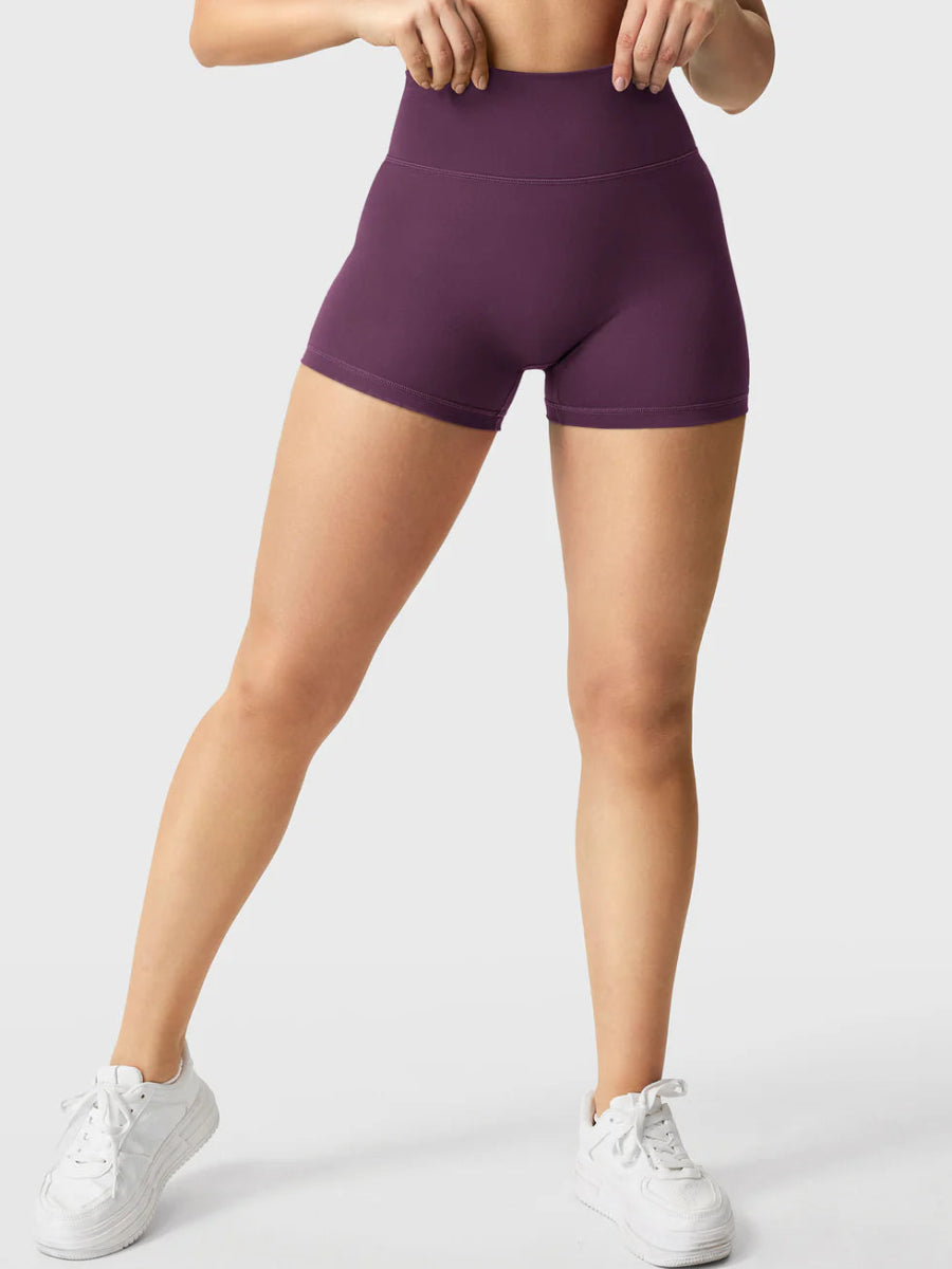 LeveFit™ AUREA Shorts 2.5" - Aubergine - LEVEFIT