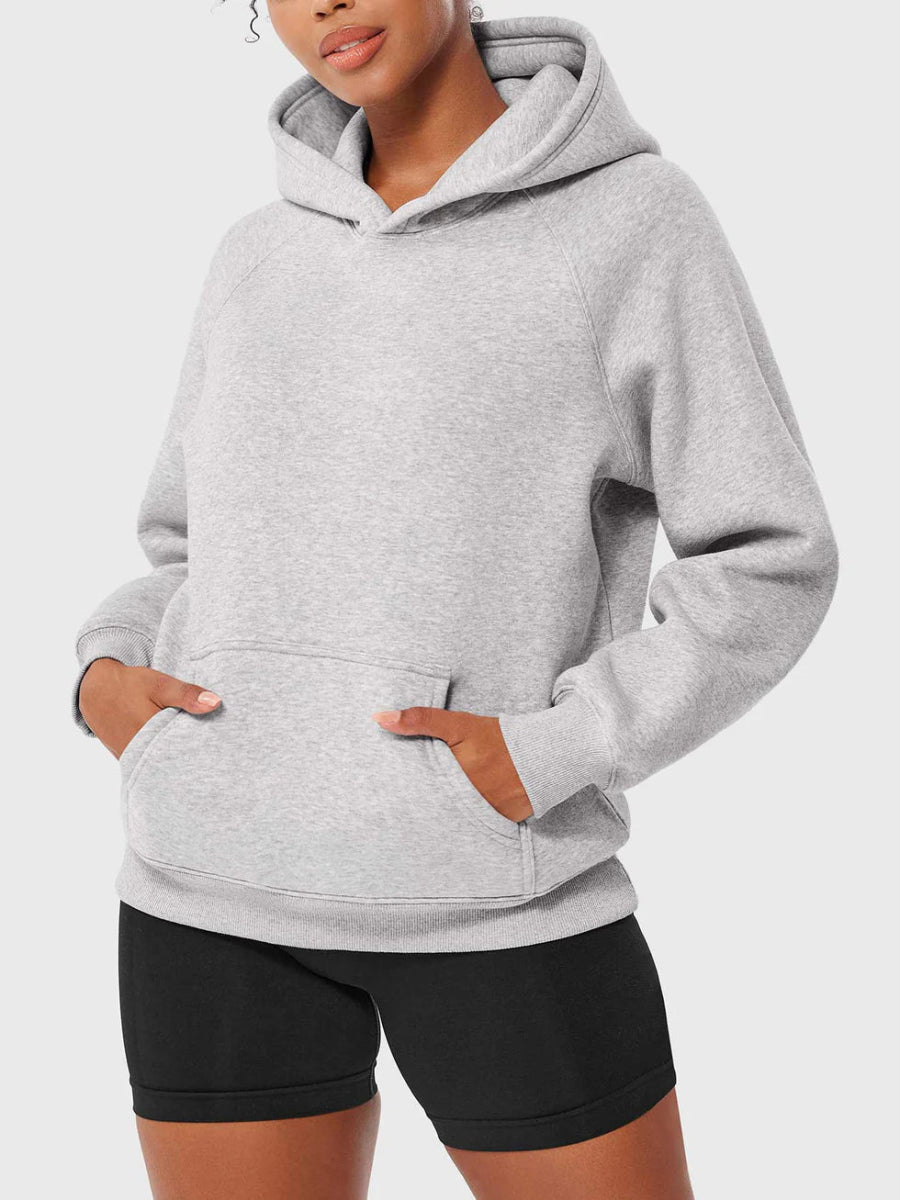 LeveFit™ CoreWarm Hoodie – Hellgrau - LEVEFIT