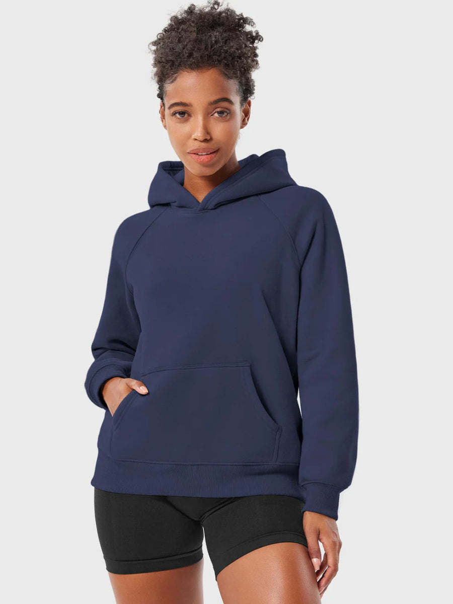 LeveFit™ CoreWarm Hoodie – Navy - LEVEFIT