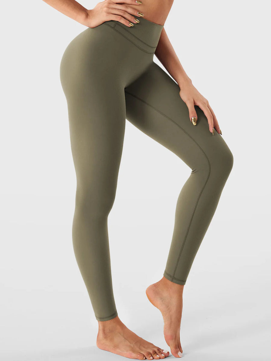 Lumëa™ Sculpt Leggings – Olive Sage (26") - LEVEFIT