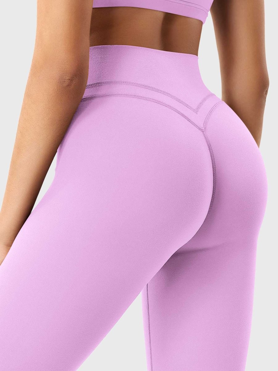 Lumëa™ Sculpt Leggings – Soft Lilac (26") - LEVEFIT