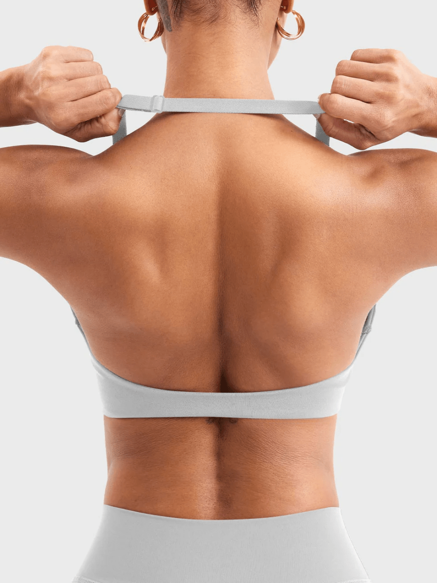 MELISY™ Twist Halter Bra - LEVEFIT