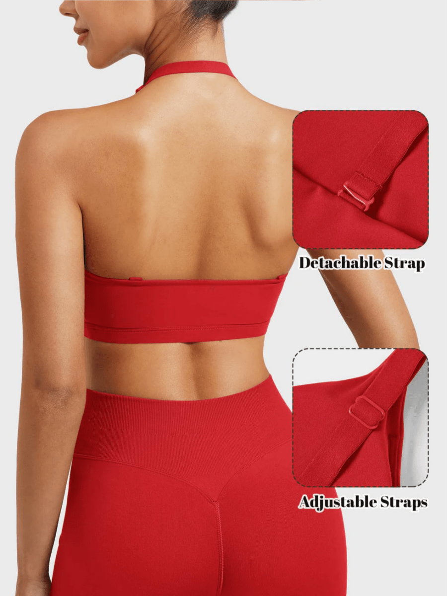 MICAELA™ Twist Sculpt Sports Bra - LEVEFIT