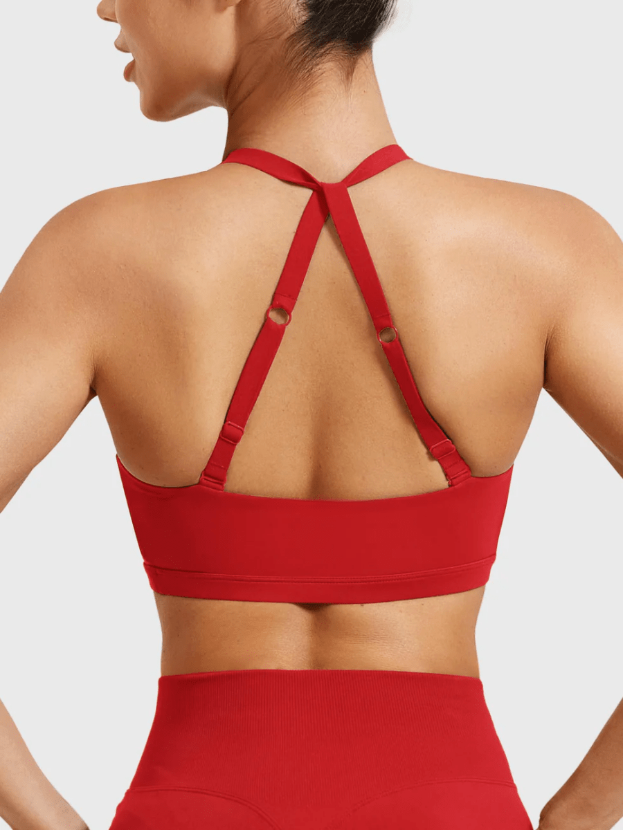 MICAELA™ Twist Sculpt Sports Bra - LEVEFIT