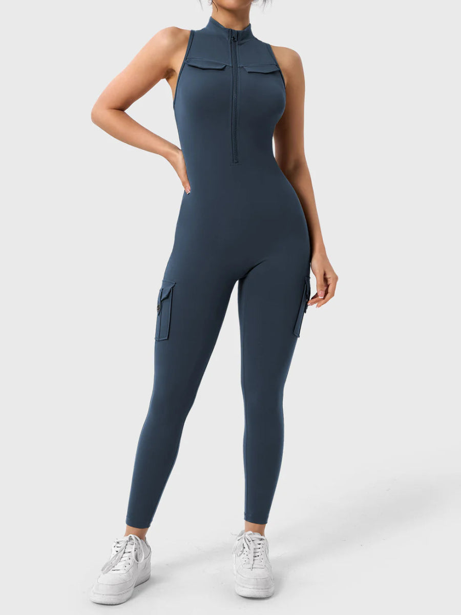NÁRIA™ Softline Cargo Jumpsuit - LEVEFIT
