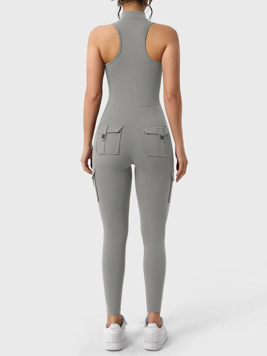 NÁRIA™ Softline Cargo Jumpsuit - LEVEFIT