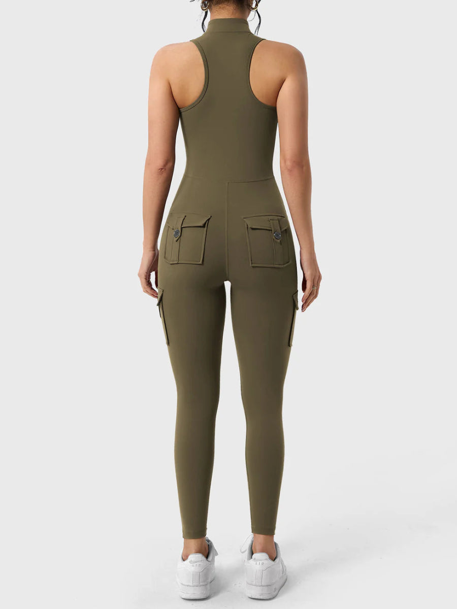 NÁRIA™ Softline Cargo Jumpsuit - LEVEFIT