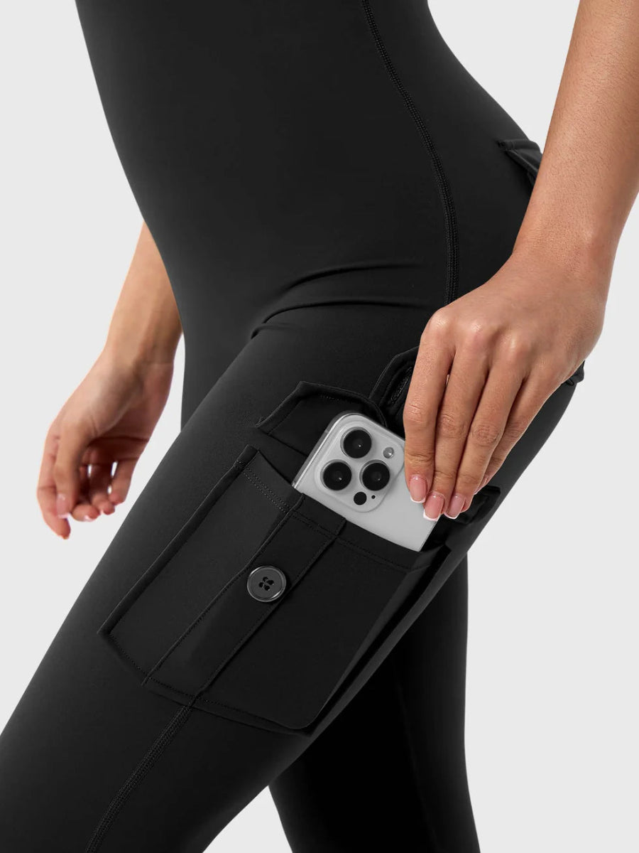 NÁRIA™ Softline Cargo Jumpsuit - LEVEFIT