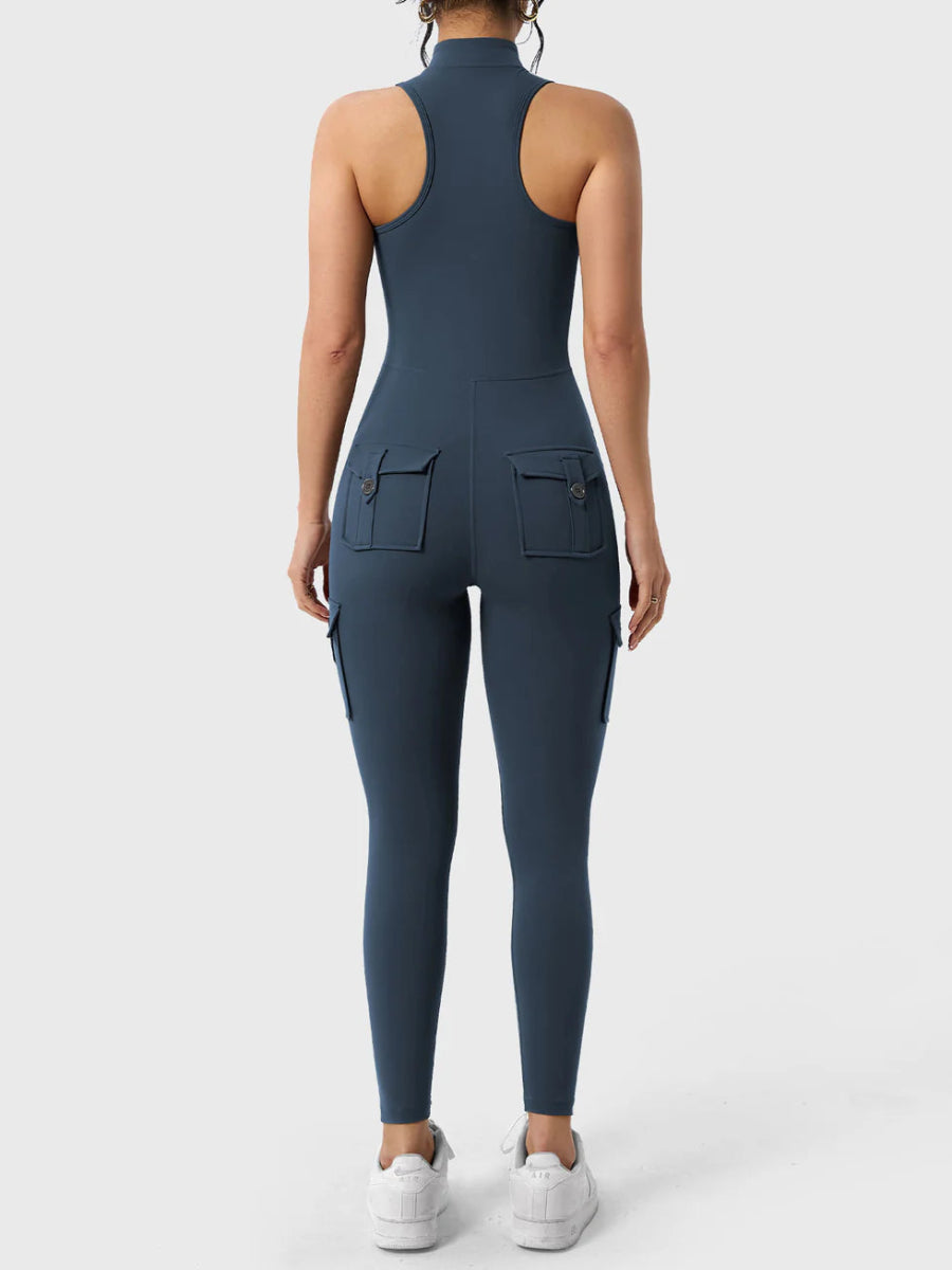 NÁRIA™ Softline Cargo Jumpsuit - LEVEFIT