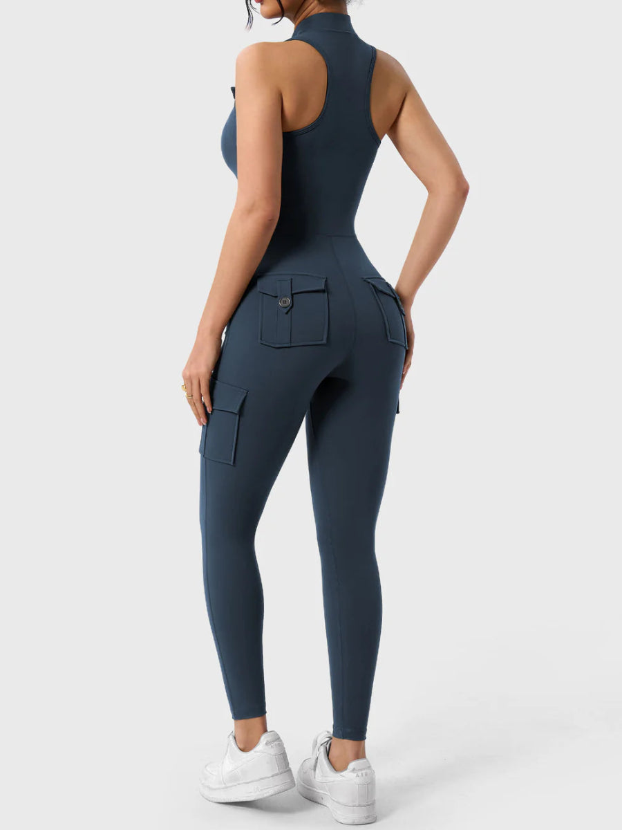 NÁRIA™ Softline Cargo Jumpsuit - LEVEFIT