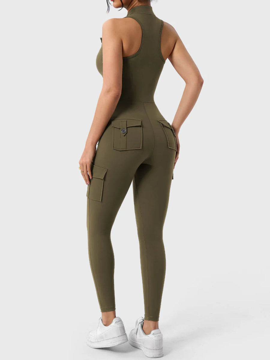 NÁRIA™ Softline Cargo Jumpsuit - LEVEFIT