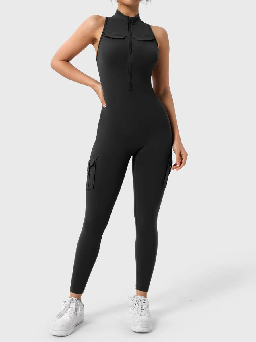 NÁRIA™ Softline Cargo Jumpsuit - LEVEFIT