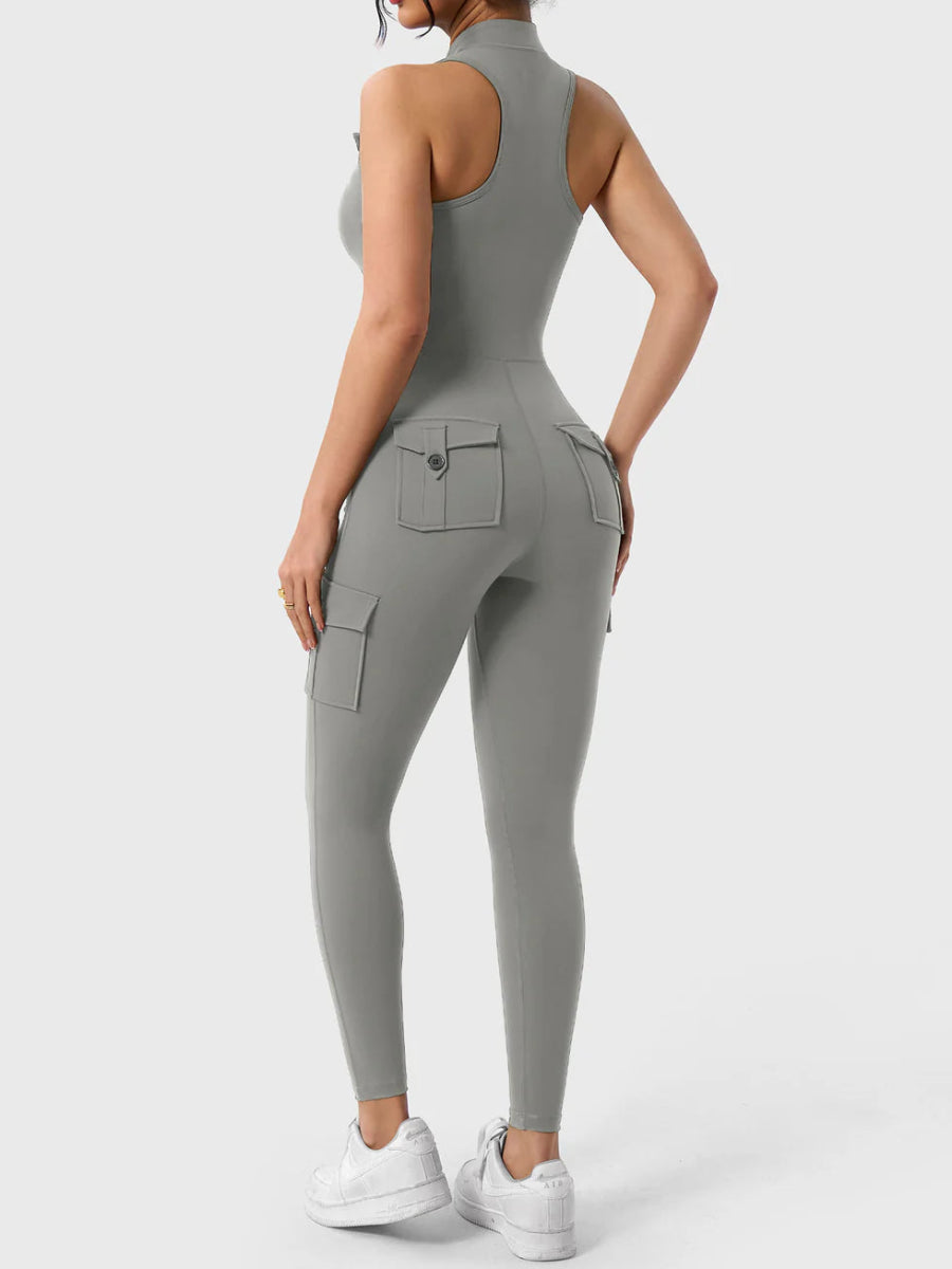 NÁRIA™ Softline Cargo Jumpsuit - LEVEFIT