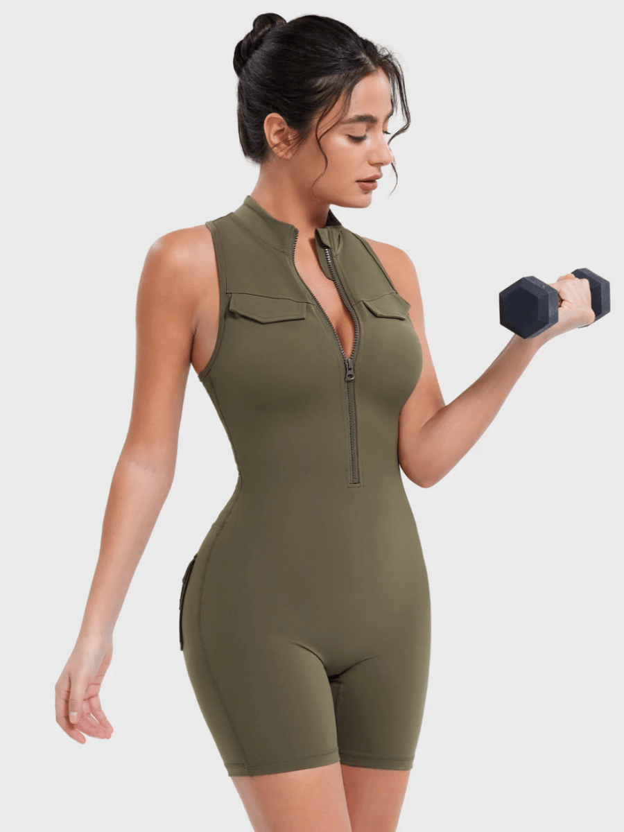 NÁRIA™ Softline Cargo Romper - LEVEFIT